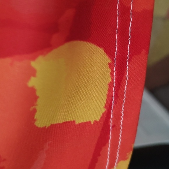 Vibrant Candy Corn Black and Orange Women's Tunic Halloween Fall - Picture 5 of 12